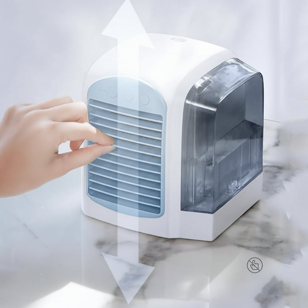 Portable Air Cooler | Evaporative Cooling Fan with Digital Display | Compact Design for Personal Comfort 4