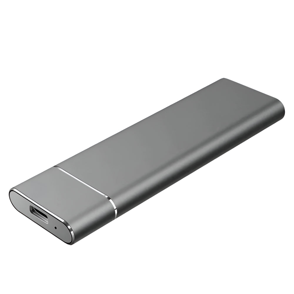 Portable External Hard Drive | 500GB Aluminum Slim Design with High-Speed USB Connectivity | Compact Storage for Travel and Work 1