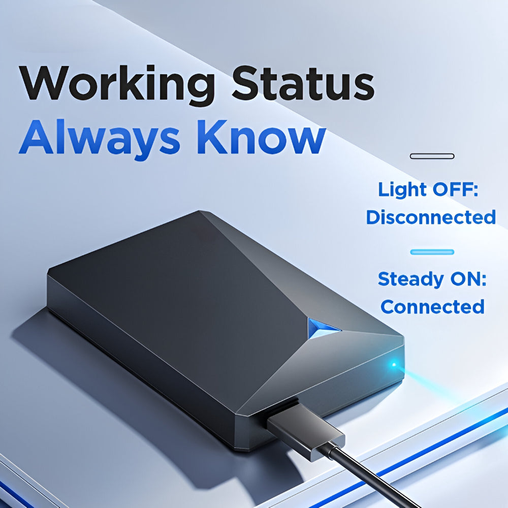 Portable External Hard Drive | Slim Design with USB 3.0 for Fast Data Transfer 6