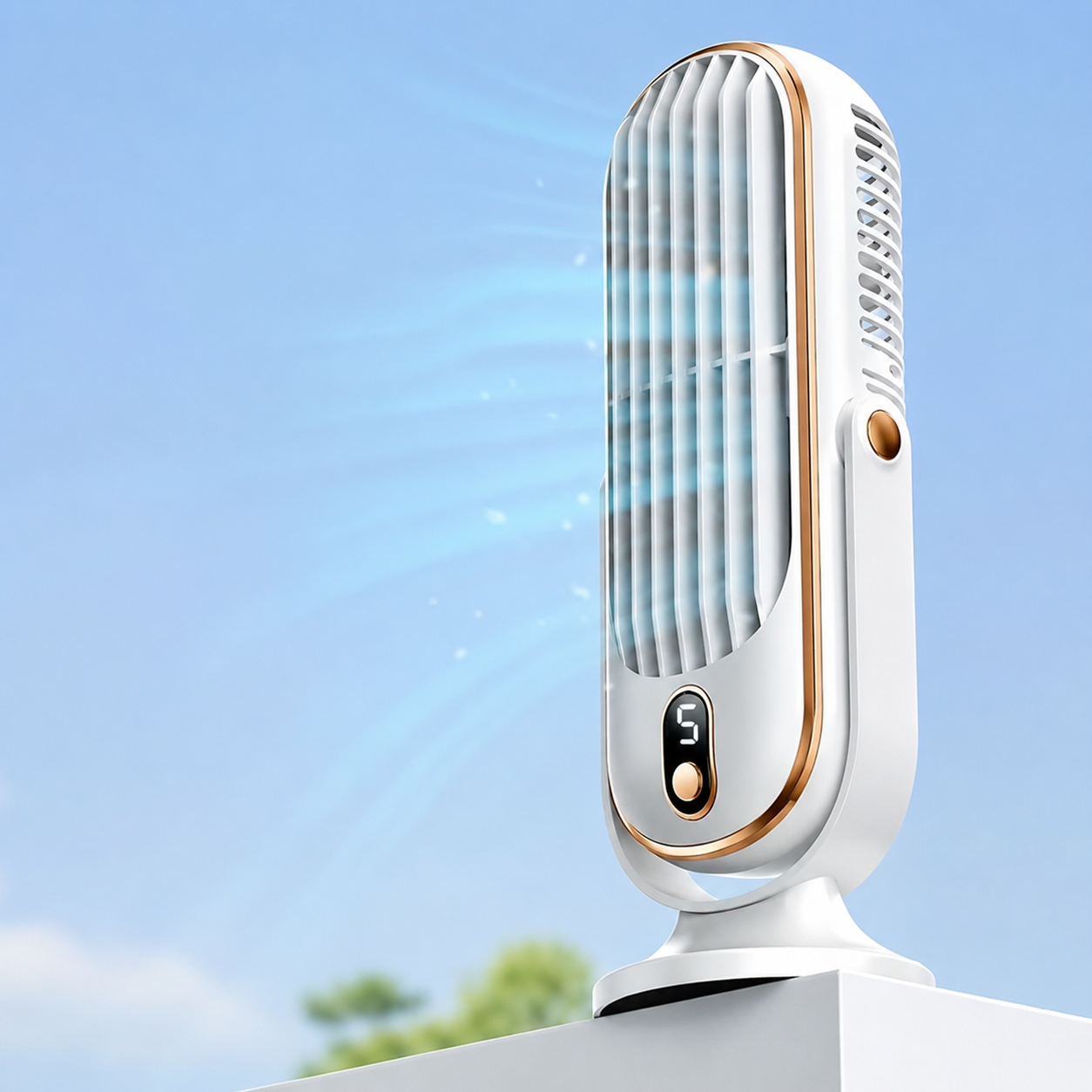 Portable Fan Series | Hand Held Battery Operated Fan with USB Rechargeable Feature | Lightweight Personal Cooling for Home and Travel