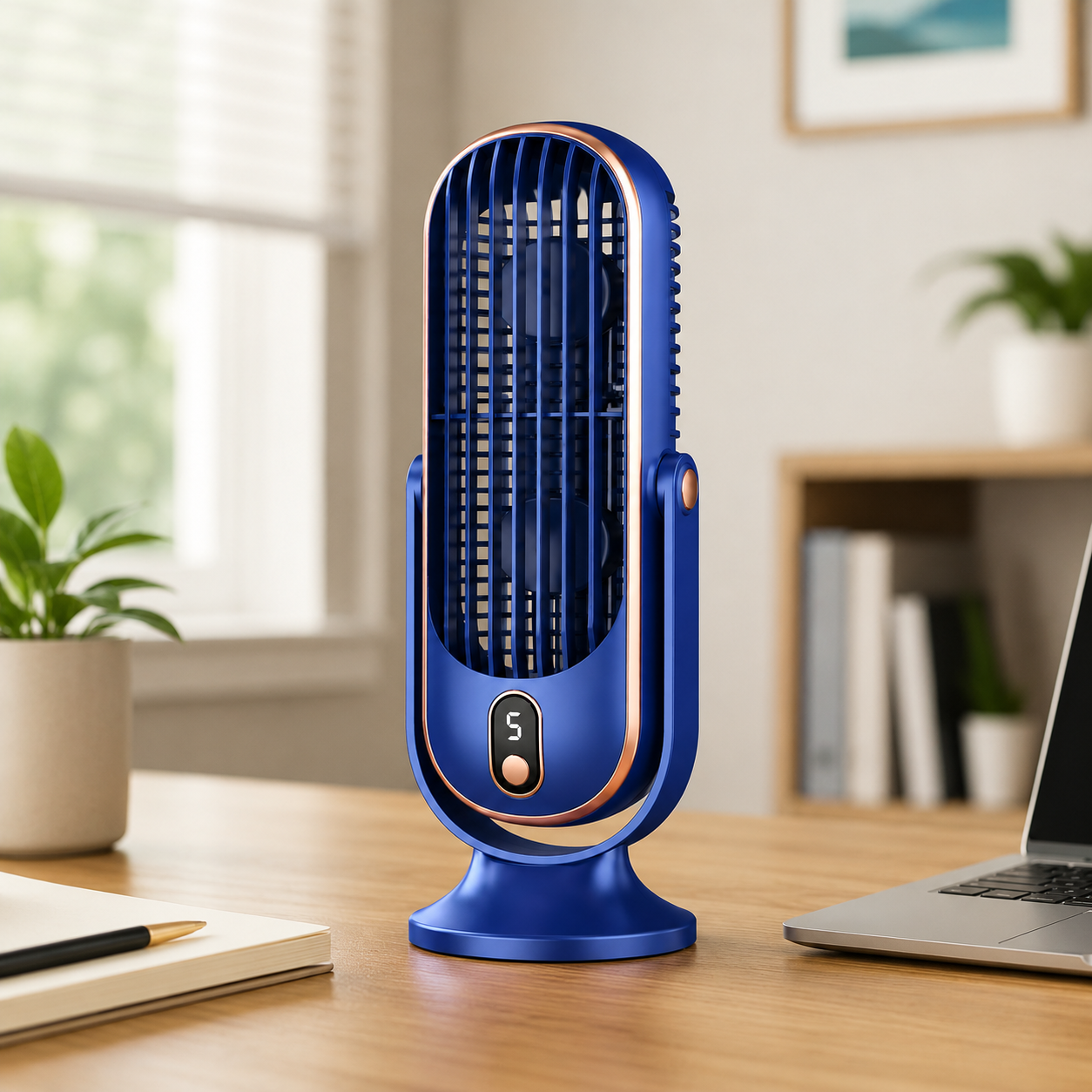 Portable Fan Series | Hand Held Battery Operated Fan with USB Rechargeable Feature | Lightweight Personal Cooling for Home and Travel 4