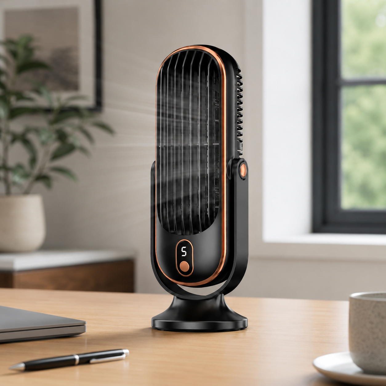 Portable Fan Series | Hand Held Battery Operated Fan with USB Rechargeable Feature | Lightweight Personal Cooling for Home and Travel 6