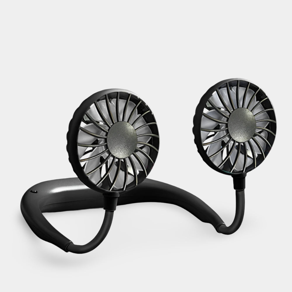 Portable Neck Fan | Rechargeable Hands-Free Cooling Device with Adjustable Airflow | Ideal for Outdoor Activities 3
