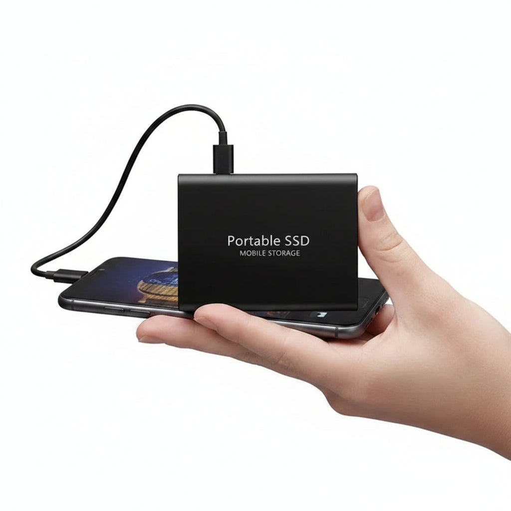 Portable SSD External Hard Drive with 128TB Capacity | High-Speed USB for Effortless Data Storage 4