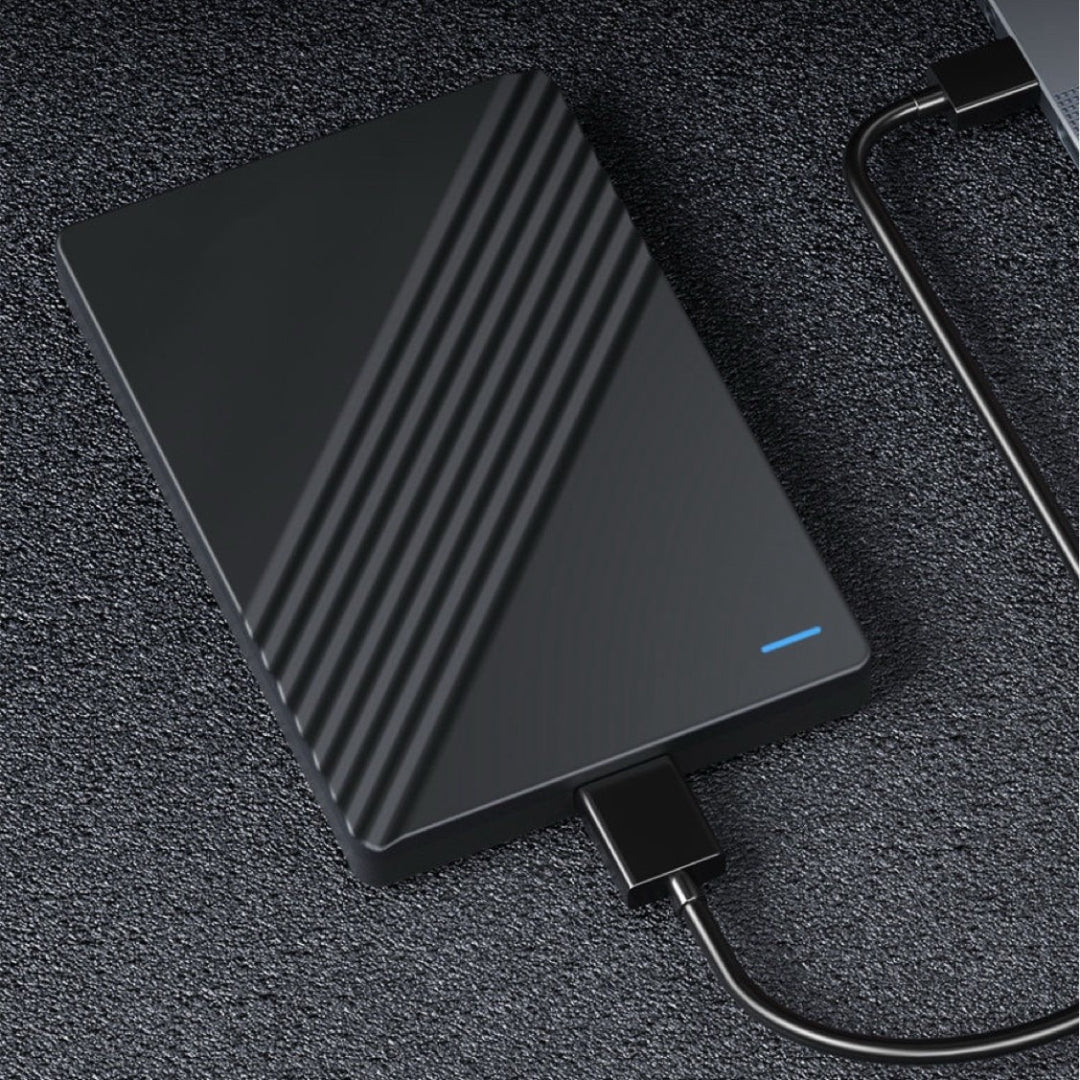 Portable SSD External Hard Drive with Fast SATA III Support | Compact Design for Easy File Management