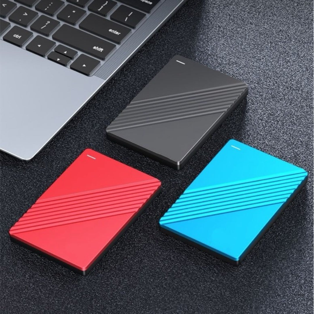 Portable SSD External Hard Drive with Fast SATA III Support | Compact Design for Easy File Management