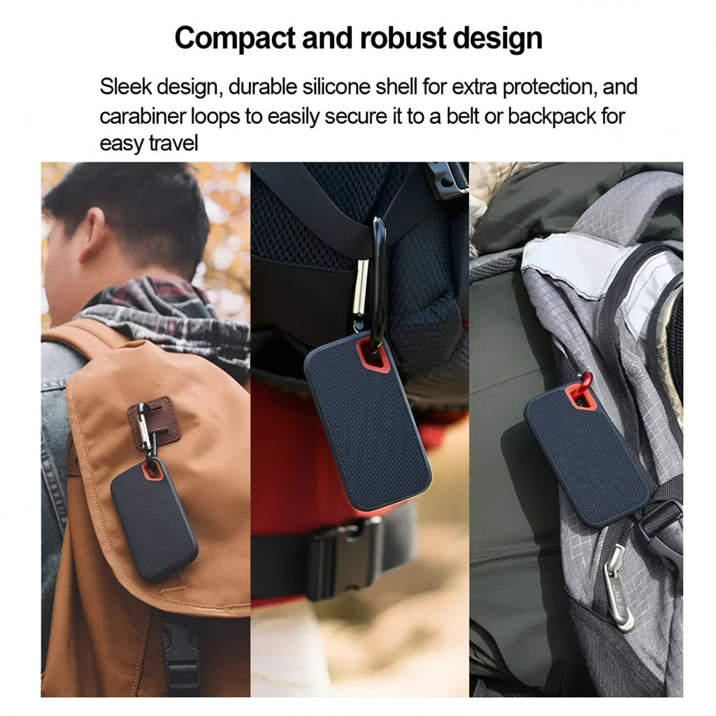 Portable SSD External Hard Drive with USB-C Connection | Compact & Durable Design for Fast File Transfers 8