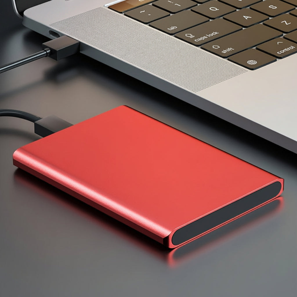 Portable SSD Storage | 320GB External Hard Drive with USB Connectivity | Compact Design for Easy File Management