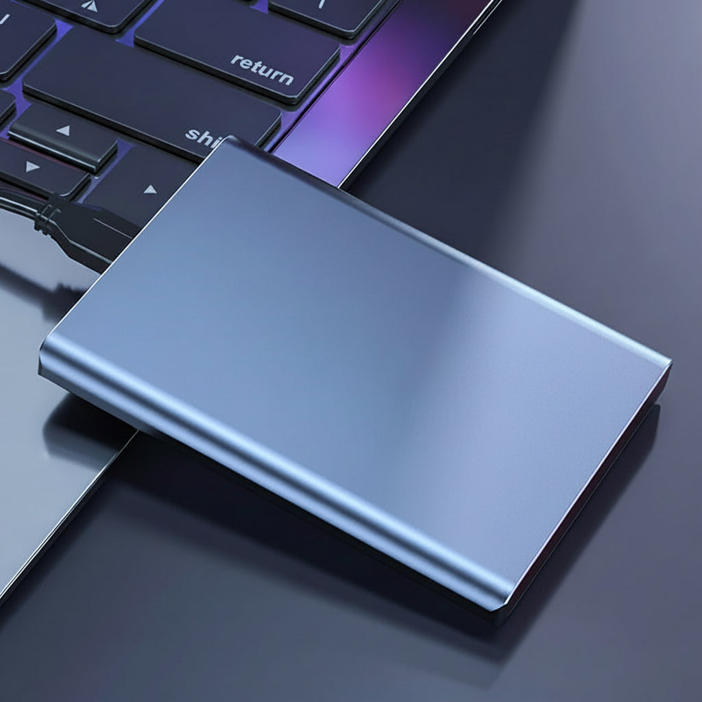Portable SSD Storage | 320GB External Hard Drive with USB Connectivity | Compact Design for Easy File Management 2
