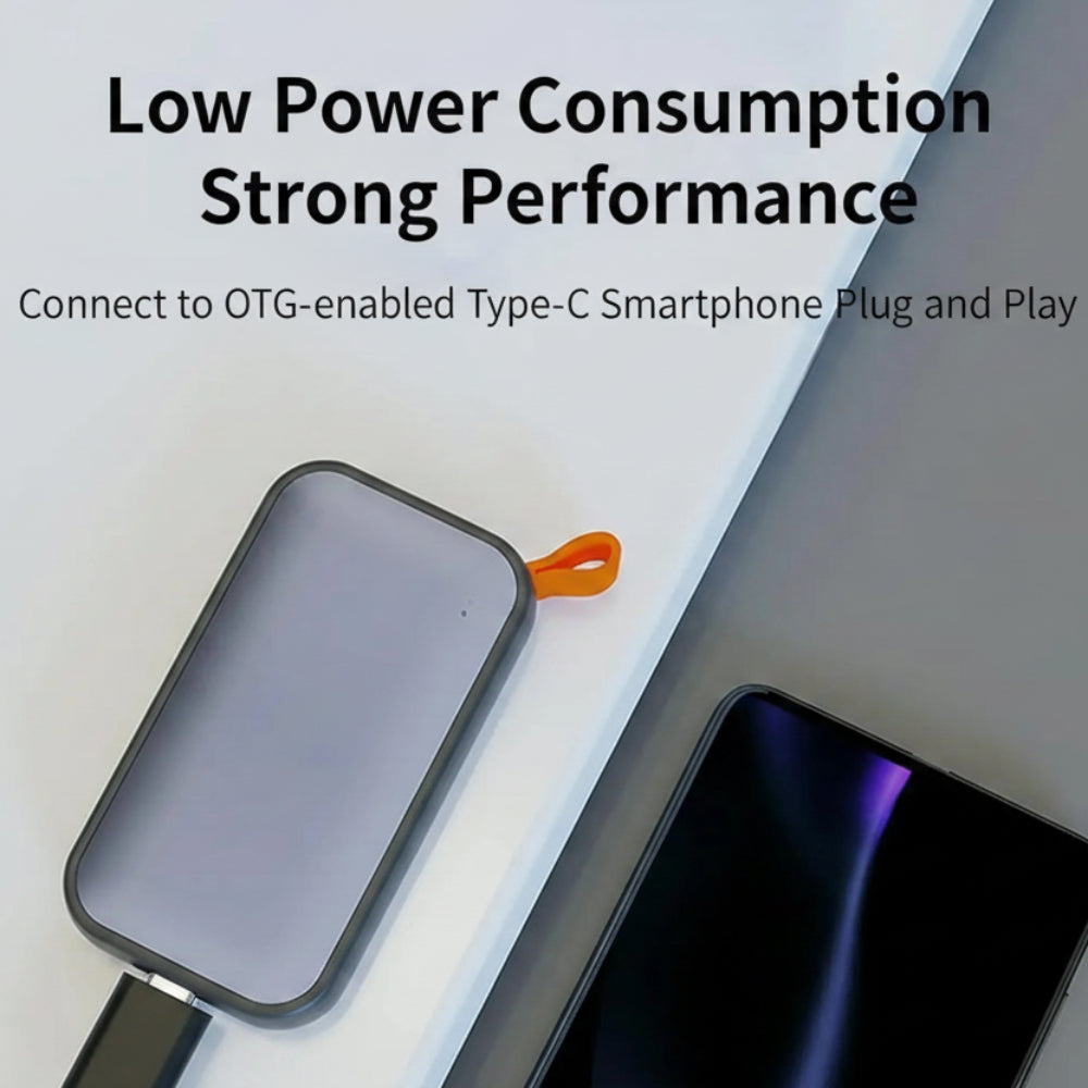 Portable SSD | 512GB External Hard Drive with 1050MB/s Speed | Compact Storage Solution for Fast File Transfers 2