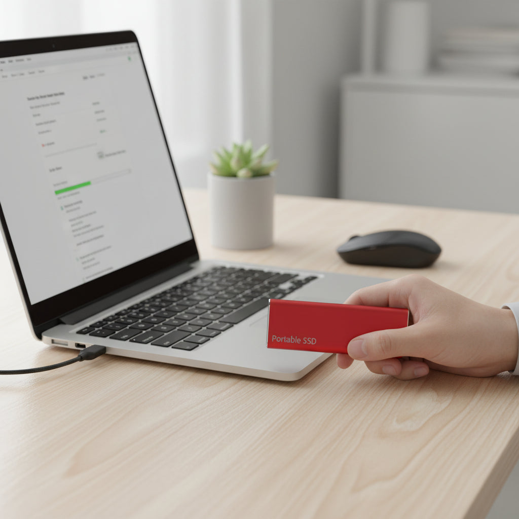 Portable SSD | External Hard Drive with High-Speed USB 3.2 | Slim Design for Easy Storage 6