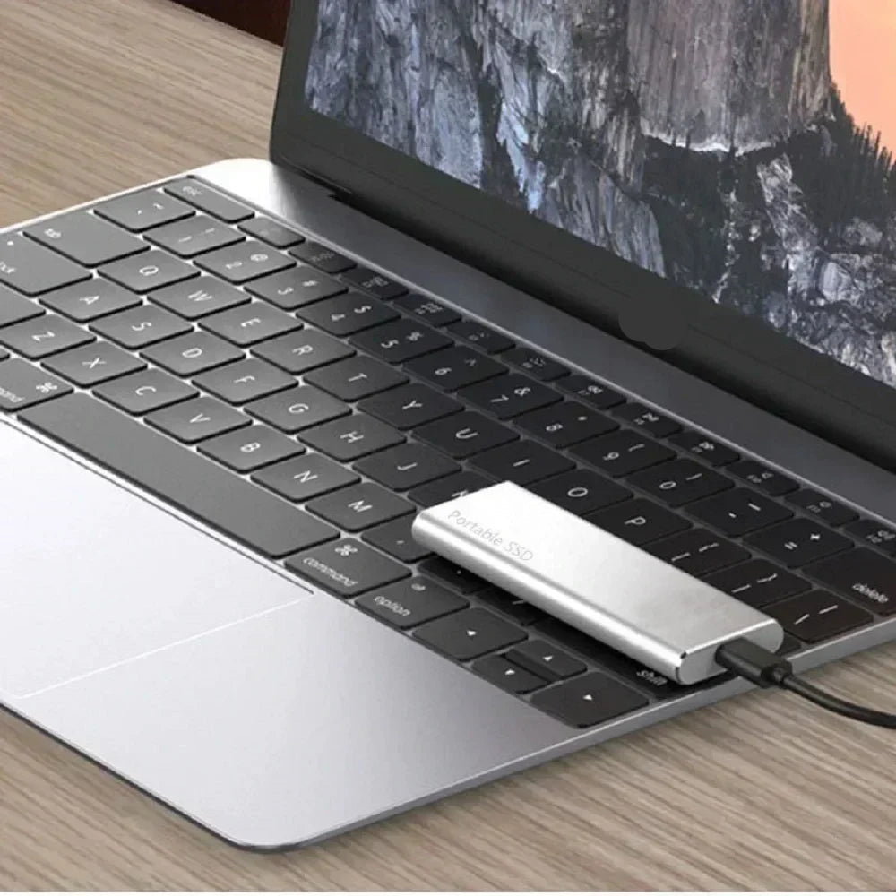 Portable SSD | External Hard Drive with USB 3.2 for Fast Data Transfer | Slim Design for Easy Storage