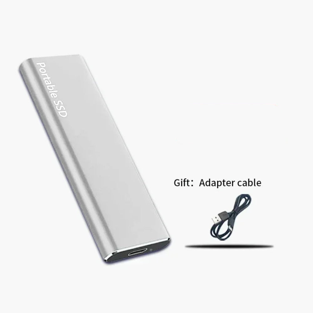 Portable SSD | External Hard Drive with USB 3.2 for Fast Data Transfer | Slim Design for Easy Storage