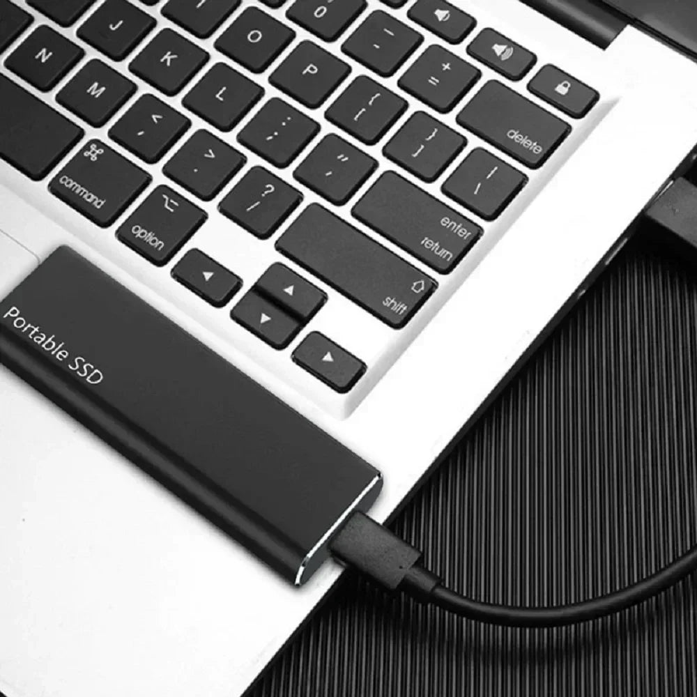Portable SSD | External Hard Drive with USB 3.2 for Fast Data Transfer | Slim Design for Easy Storage 3