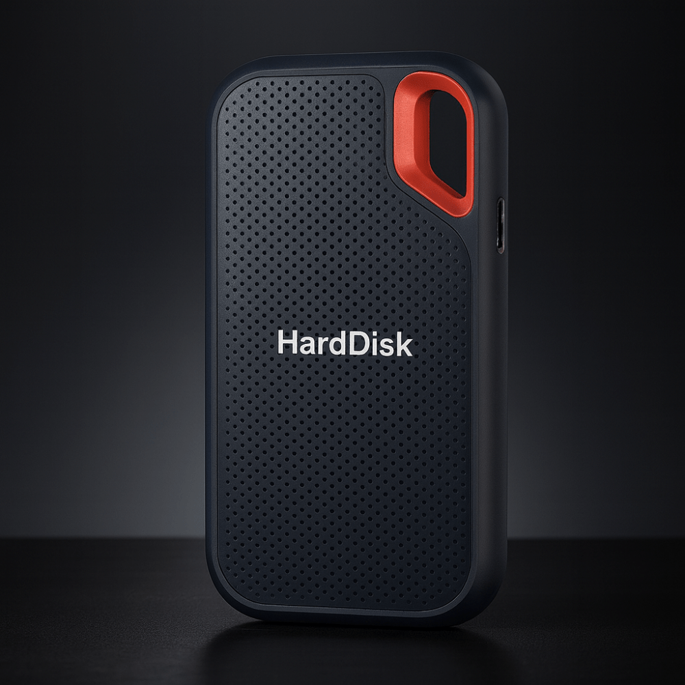 Portable SSD | High-Speed External Hard Drive with Type C Connection | Compact Storage for Fast Data Transfer
