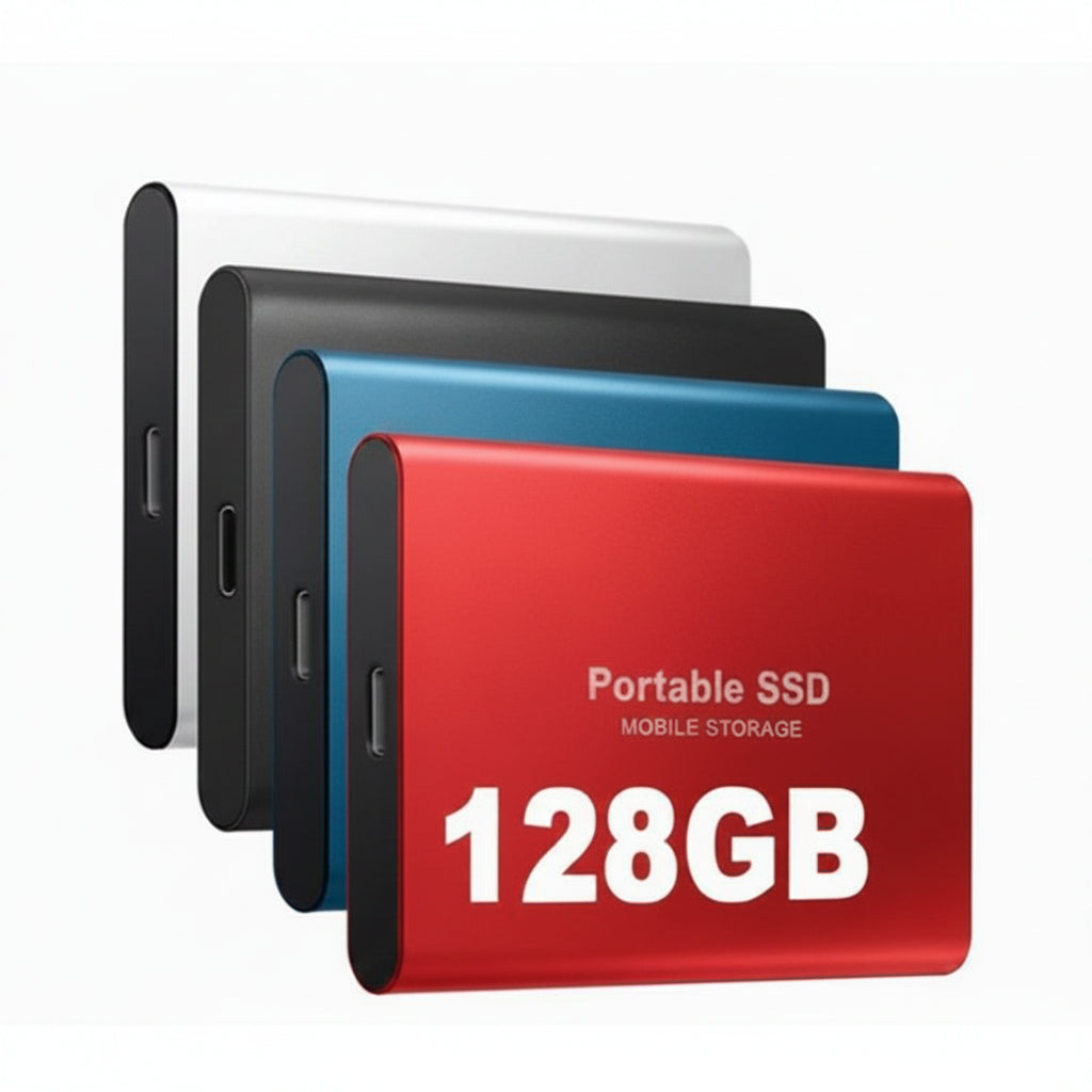 Portable SSD | High-Speed External Storage Device with 128GB Capacity | Compact Design for On-the-Go File Access 3