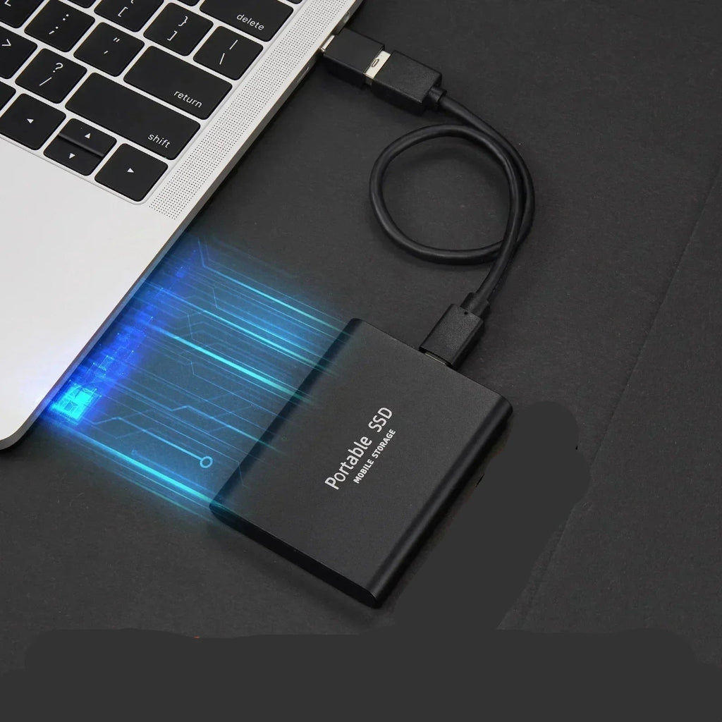 Portable SSD | High-Speed External Storage Device with 128GB Capacity | Compact Design for On-the-Go File Access 4