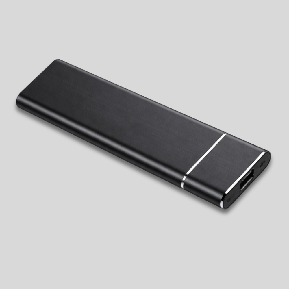 Portable Storage Series | 500GB External Hard Drive with High Transfer Speed | Lightweight Aluminum Design for Easy Mobility 0
