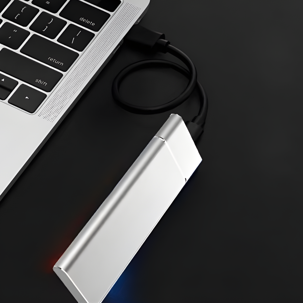 Portable Storage Series | 500GB External Hard Drive with High Transfer Speed | Lightweight Aluminum Design for Easy Mobility 6
