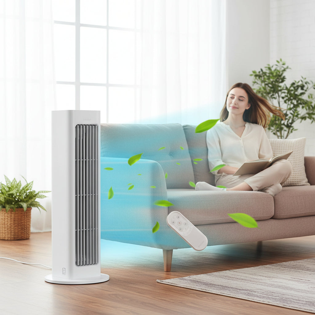 Portable Tower Fan | Oscillating Design for Efficient Cooling in Any Room 2