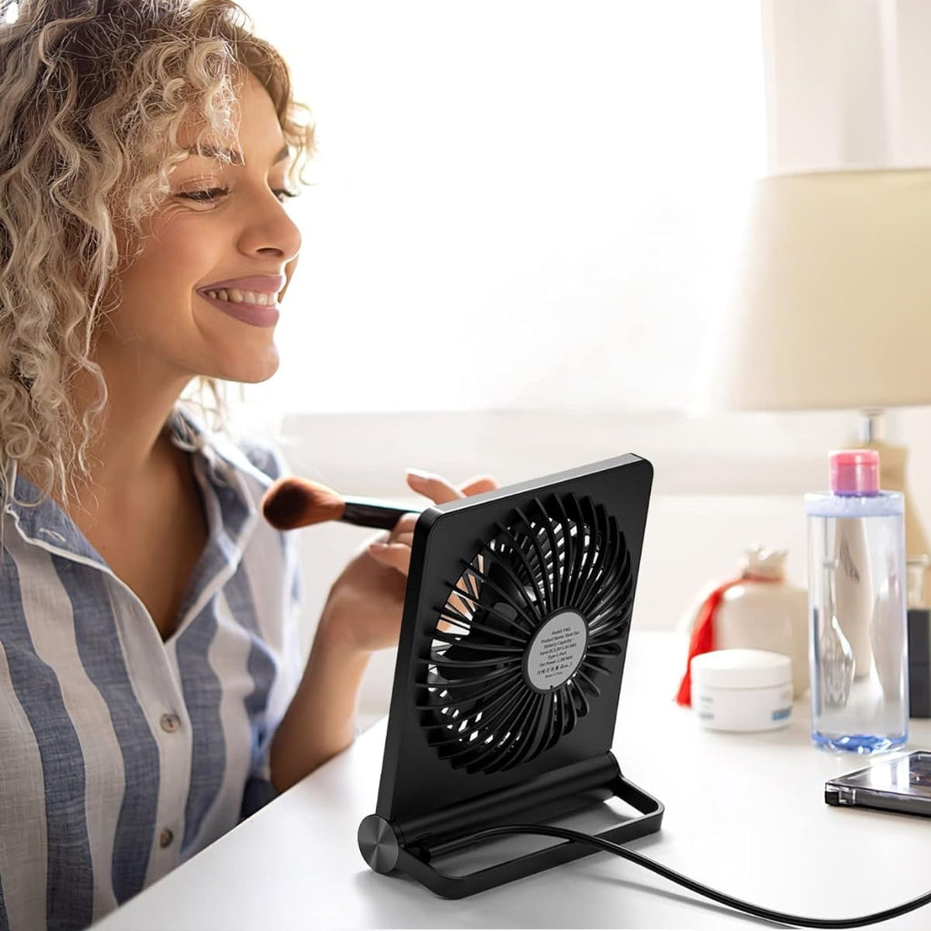 Portable USB Table Fan | Compact & Foldable Design for Instant Cooling 4