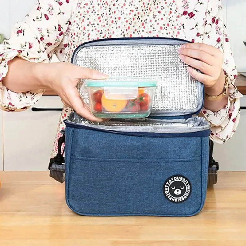 Cooler Bag Insulated for Snacks and Meals, Small Cool Bag for Work and School, Insulated Lunch Bag for Picnic