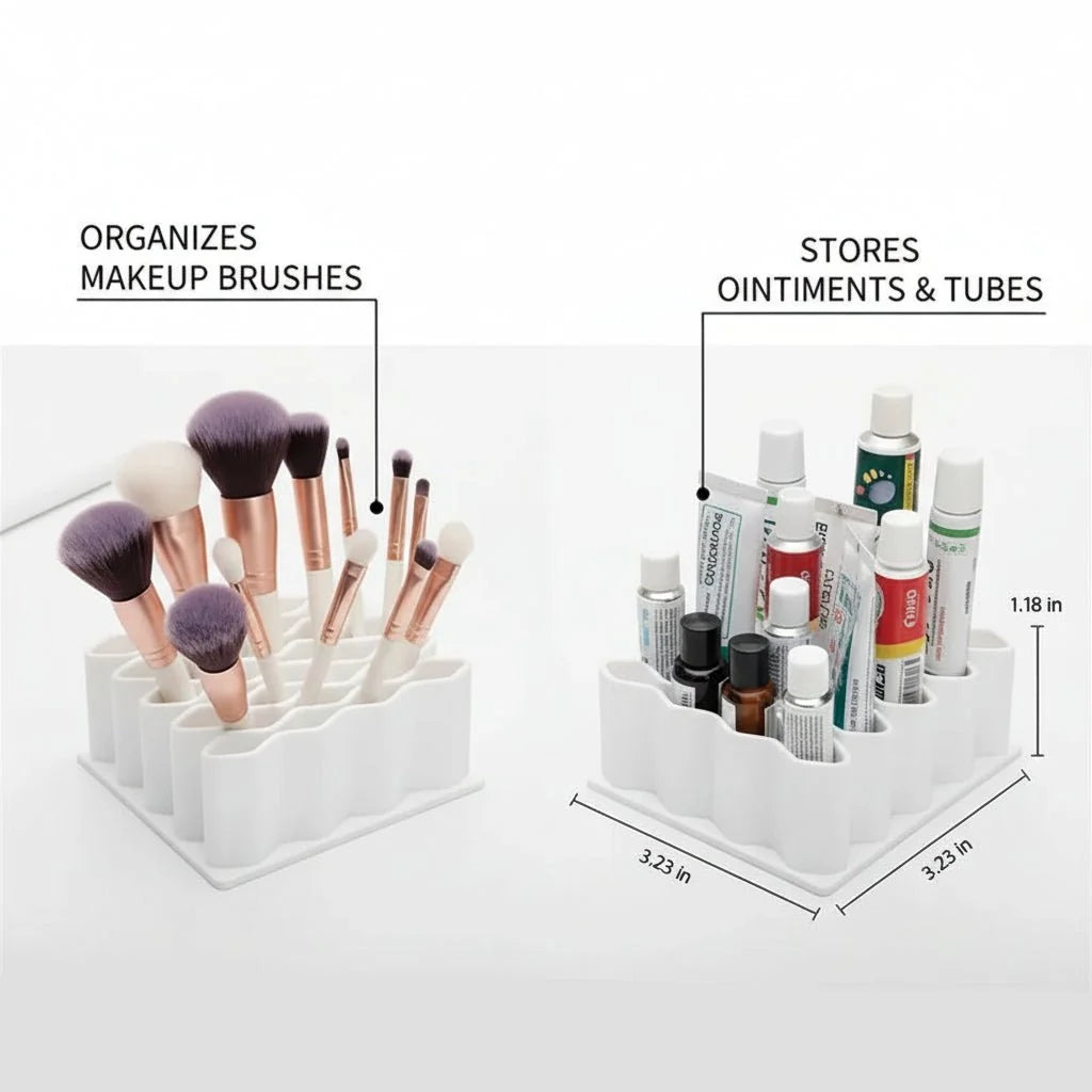 Honeycomb Cosmetic Organiser with Compartments – image 8