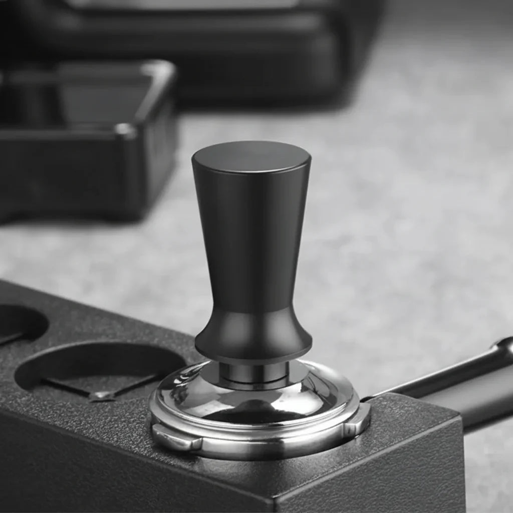 Coffee Tamper with Stainless Steel Base, Espresso Tamper in 3 Sizes, Coffee Machine Accessories for Home Barista