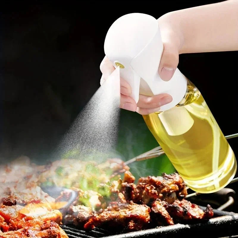 Oil Sprayer Bottle for Cooking, Olive Oil Sprayer with Anti Drip Fan Nozzle, Oil Dispenser for Grilling and Baking_02