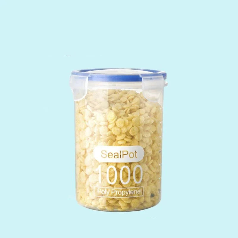 Airtight Storage Container for Cereal and Dry Food, Kitchen Storage 600 to 1500 ml – image 7