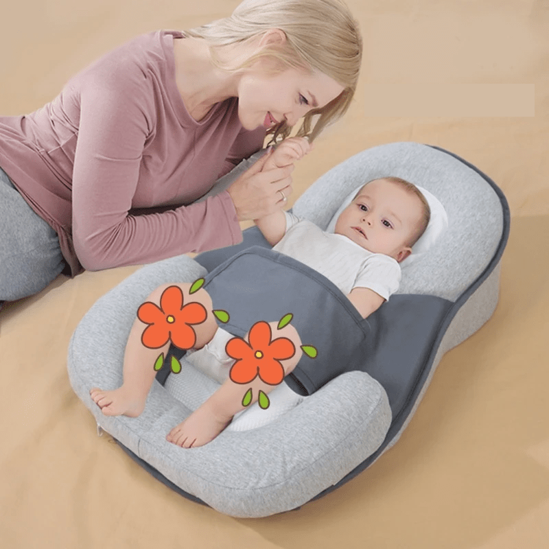Baby Pillow 0 to 12 Months, Infant Pillow with 15 Degree Incline for Crib and Cradle, Newborn Essentials