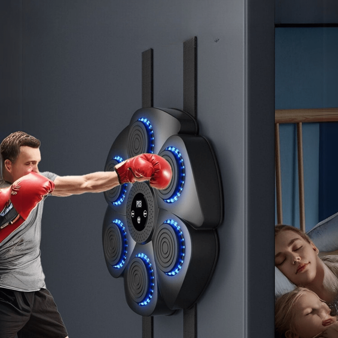 Music Boxing Machine with Bluetooth and RGB Lighting – image 4