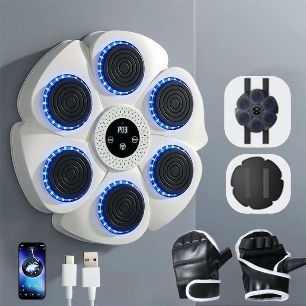 Music Boxing Machine with Bluetooth and RGB Lighting – image 8