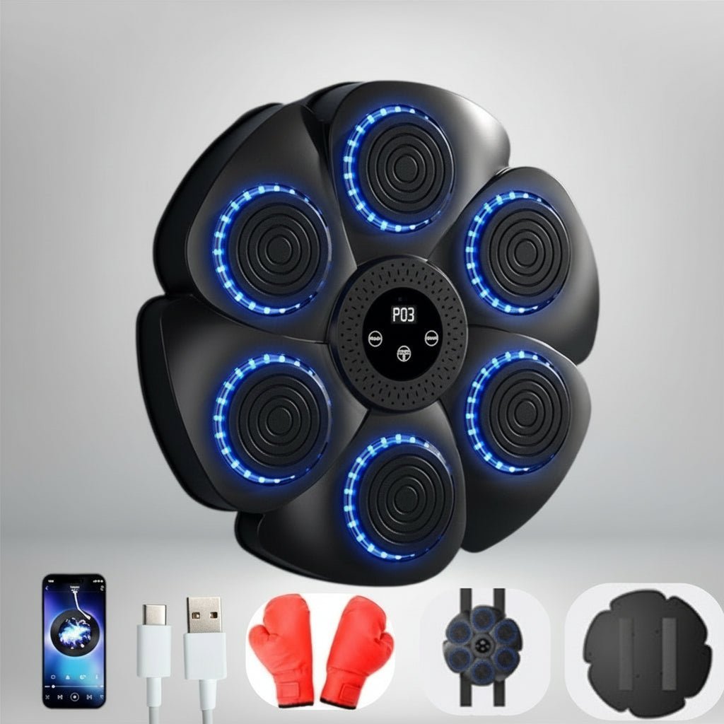 Music Boxing Machine with Bluetooth and RGB Lighting, Smart Punching Machine – image 9