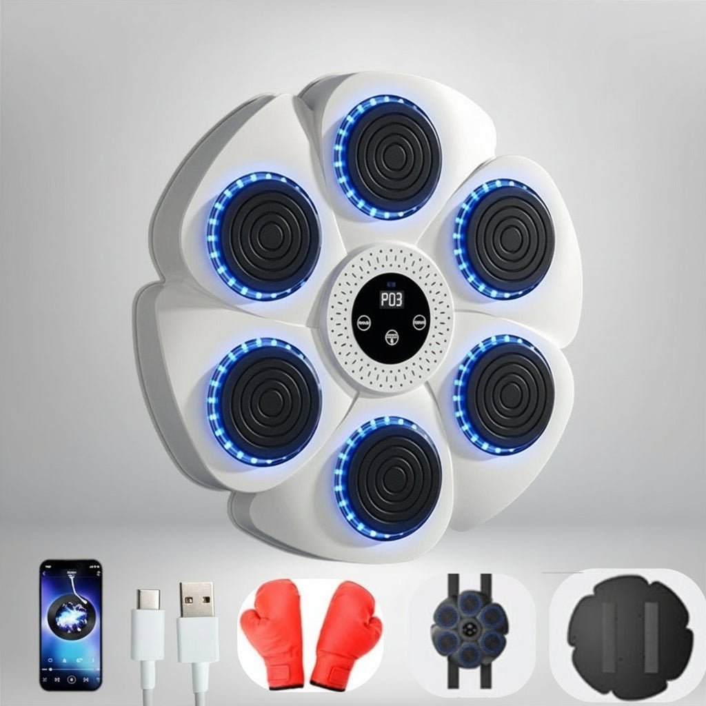 Music Boxing Machine with Bluetooth and RGB Lighting – image 10