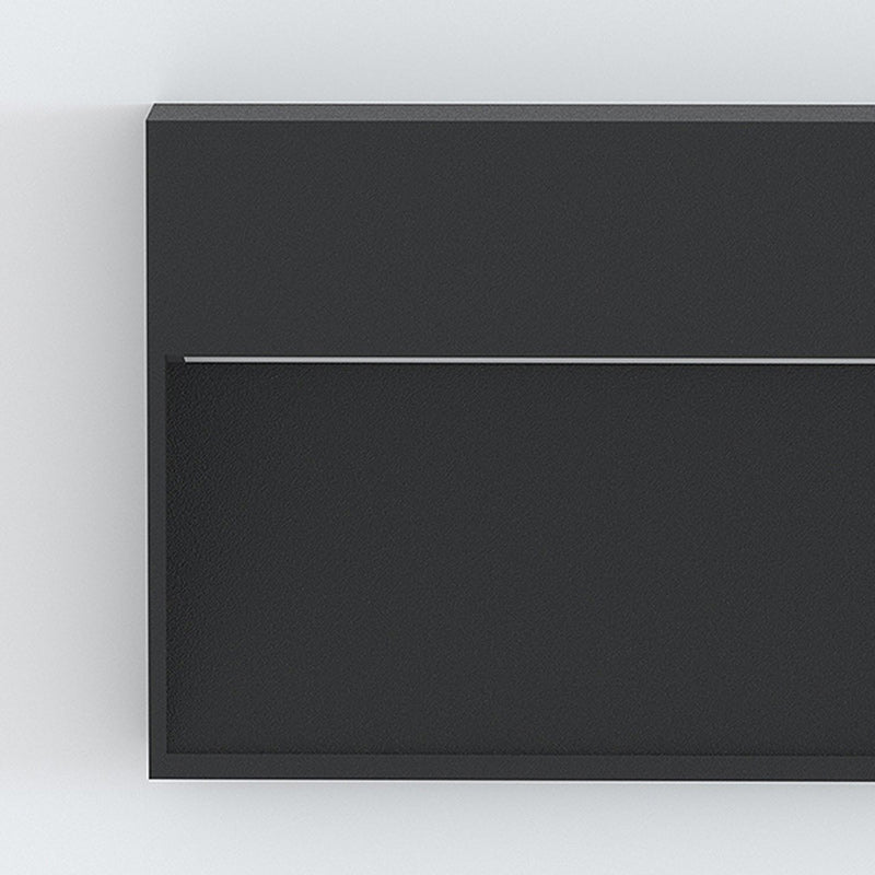 Outdoor Wall Lights, Modern Black Exterior Wall Light in Aluminium and Acrylic, Outdoor Lights for House and Garden_05