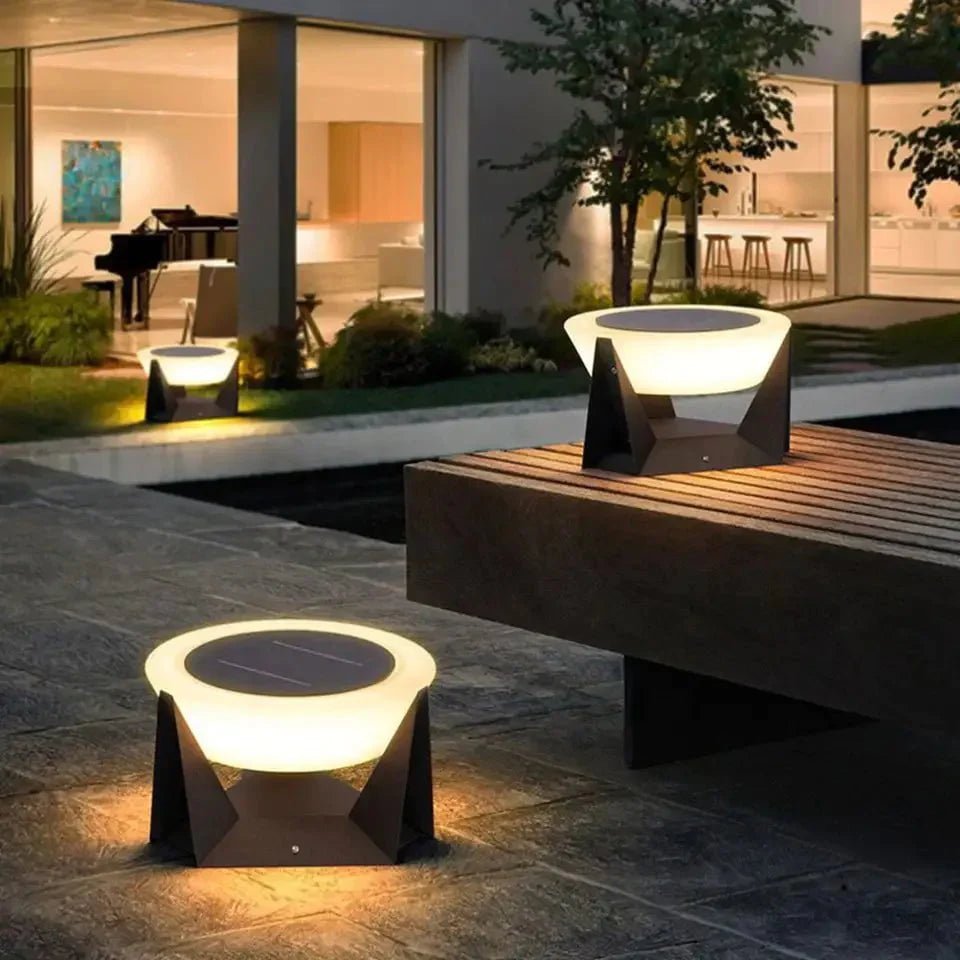 Solar Garden Lights, Solar Flood Light for Outdoor Lighting