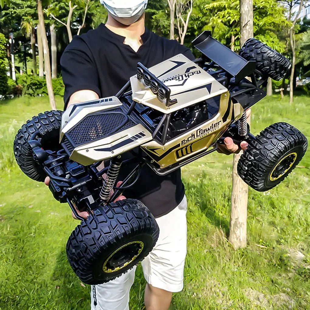 RC Rock Crawler 1:12 4x4, Large Remote Control Truck with 2.4 GHz Remote, Off Road RC Car for Adults and Children_02