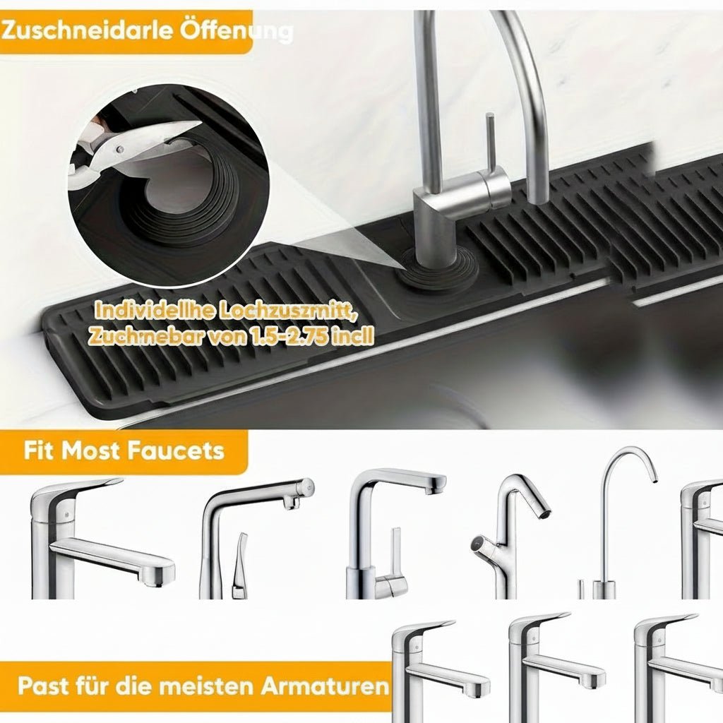Sink Splash Guard with Quick Drainage, Kitchen Accessories – image 6