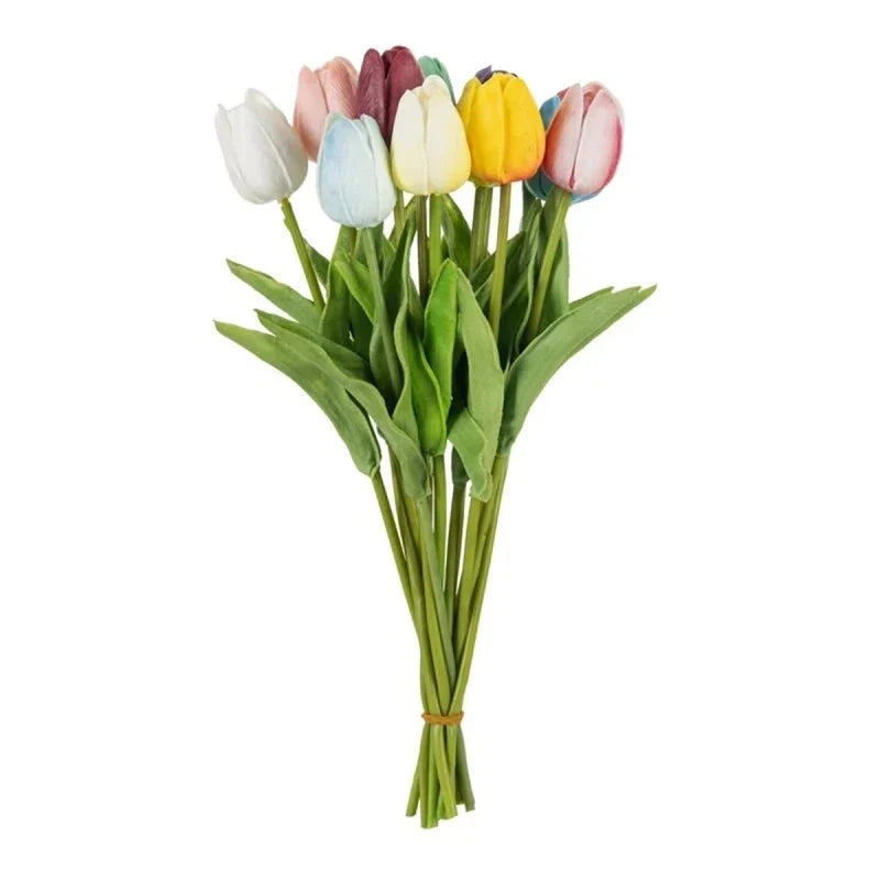 Real Touch Artificial Tulips, Artificial Flowers for Vases – image 11