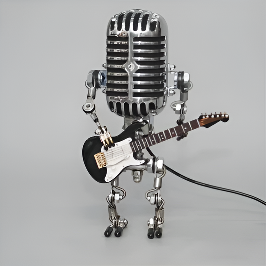 RoboLuxe | Modern Adjustable LED Robot Table Lamp for Home Decor 0