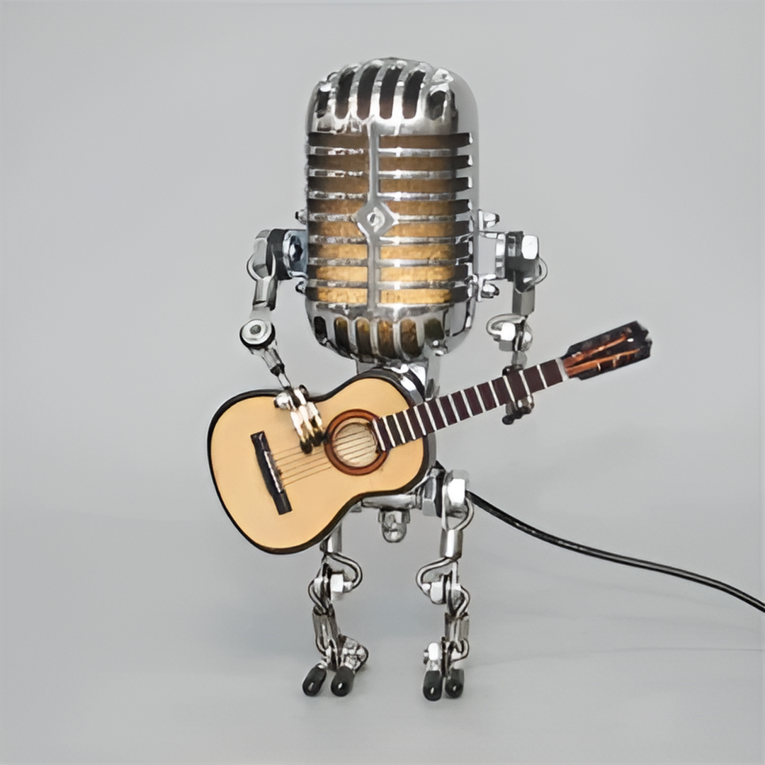 RoboLuxe | Modern Adjustable LED Robot Table Lamp for Home Decor 2