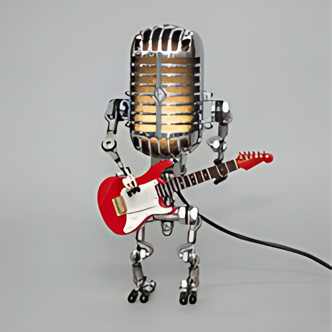 RoboLuxe | Modern Adjustable LED Robot Table Lamp for Home Decor 3