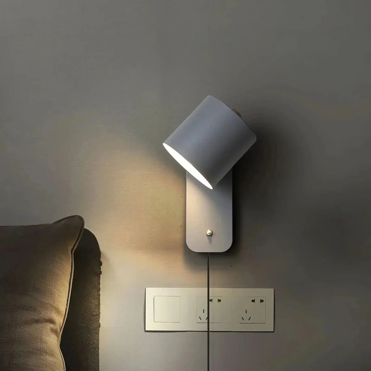 Living Room Wall Light, Modern Wall Lamp for Bedroom and Hallway, Hardwired Wall Sconce for Reading Nook_04