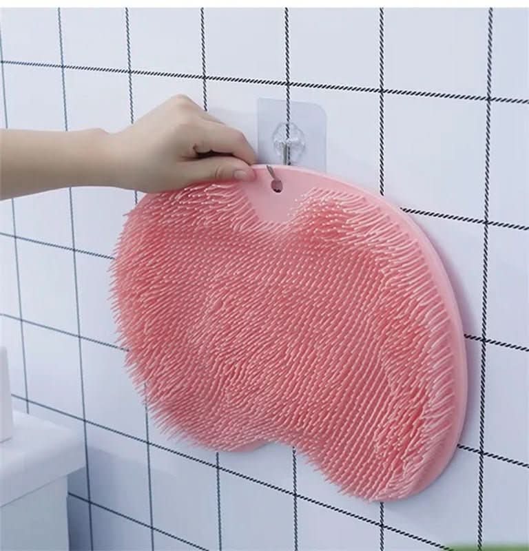 Exfoliating Body Scrubber, Shower Foot Scrubber, Back Scrubber for Shower with Suction Cups, Body Exfoliator_03
