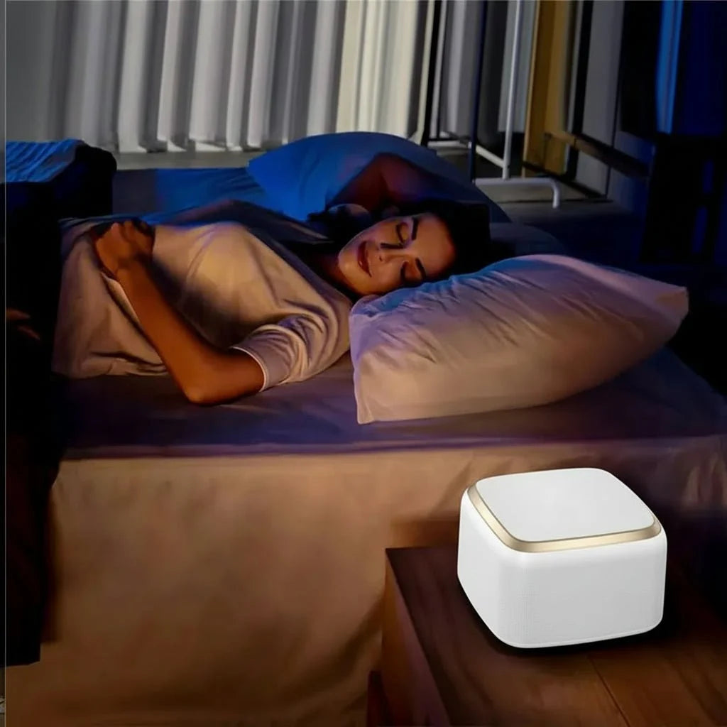 White Noise Machine for Sleeping, Portable Sleep Sound Machine for Nursery and Travel, Sleep Aid with Nature Sounds_02