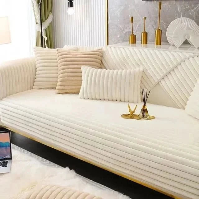 Sofa Covers, Non Slip Sofa Slipcover in Soft Polyester, Washable Sofa Protector for Upholstered Furniture