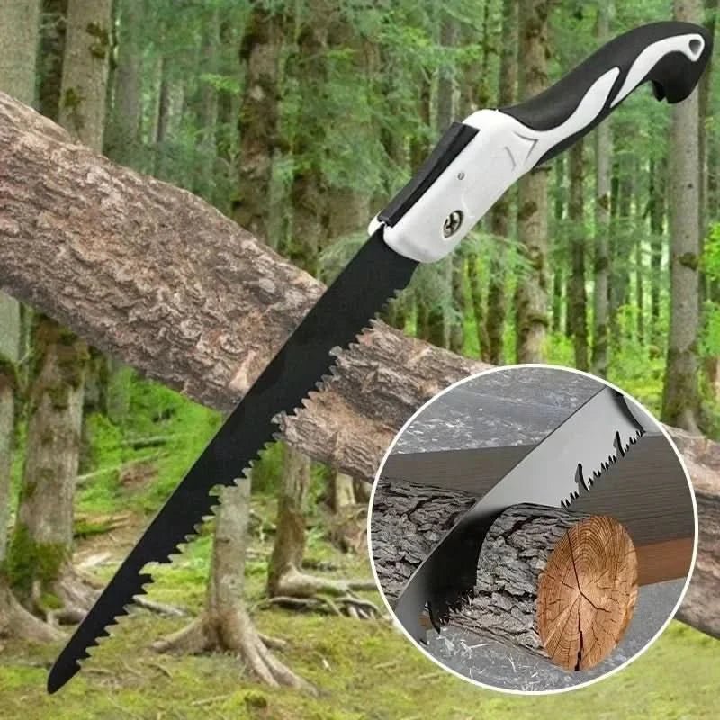 Folding Hand Saw, Pruning Saw for Tree Branches, Foldable Garden Saw with Non Slip Handle, Garden Tools for Pruning