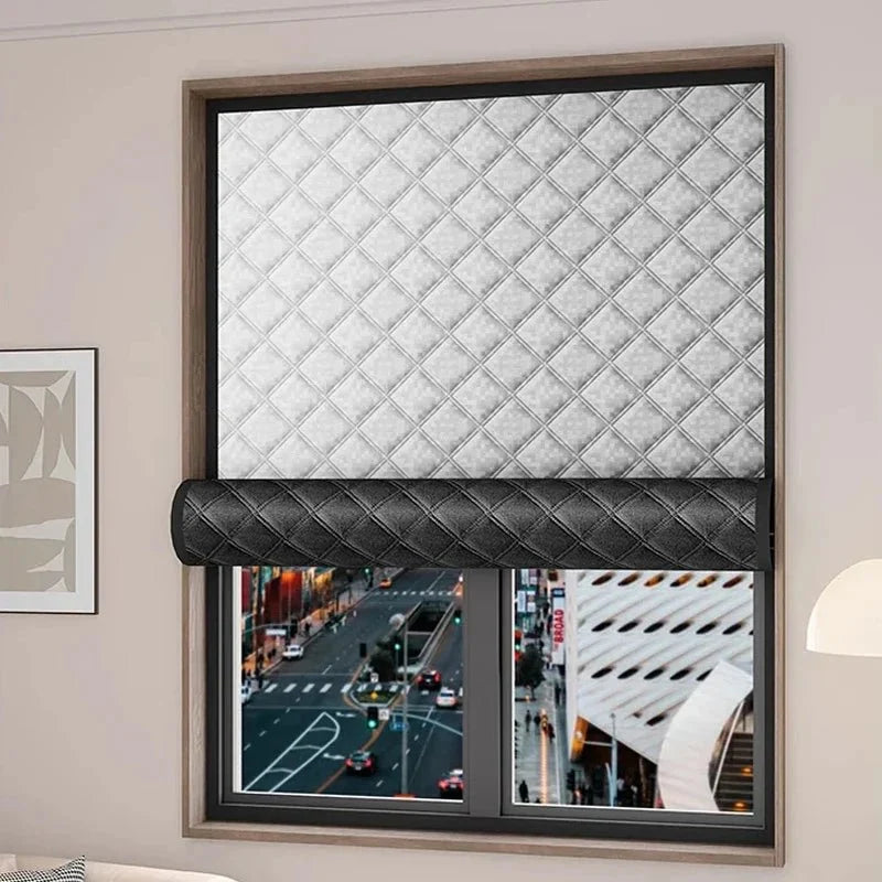 Thermal Curtains for Sun Protection and Privacy, Short Curtains with Tape Header, Thick Heat Insulating Curtains_00