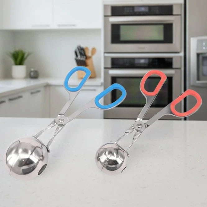 Meatball Maker Set of 2, Stainless Steel Rice Ball Maker for Egg Balls, Kitchen Gadgets and Kitchen Accessories
